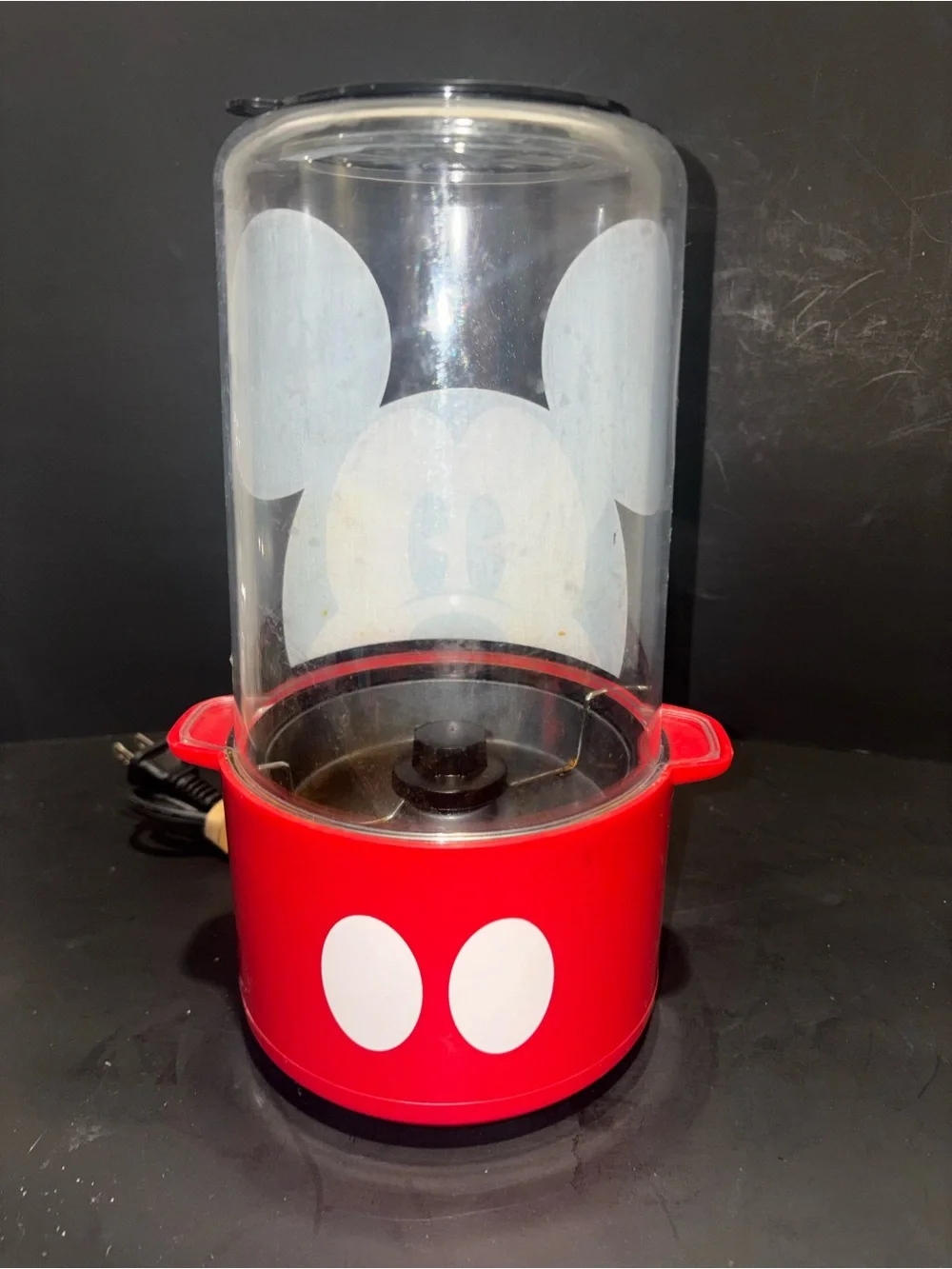 Disney Red and Black Mickey Popcorn Maker